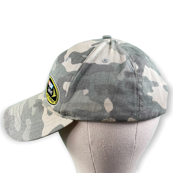 NASCAR Sprint Cup Series Camo Hat - Velcro Adjustable, Lightly Used - Picture 4 of 8